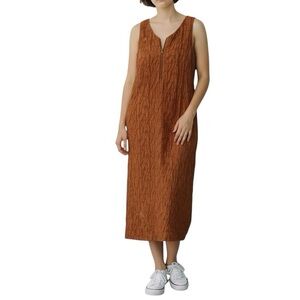 Smash + Tess linen & cotton blend column midi dress size M excellent condition